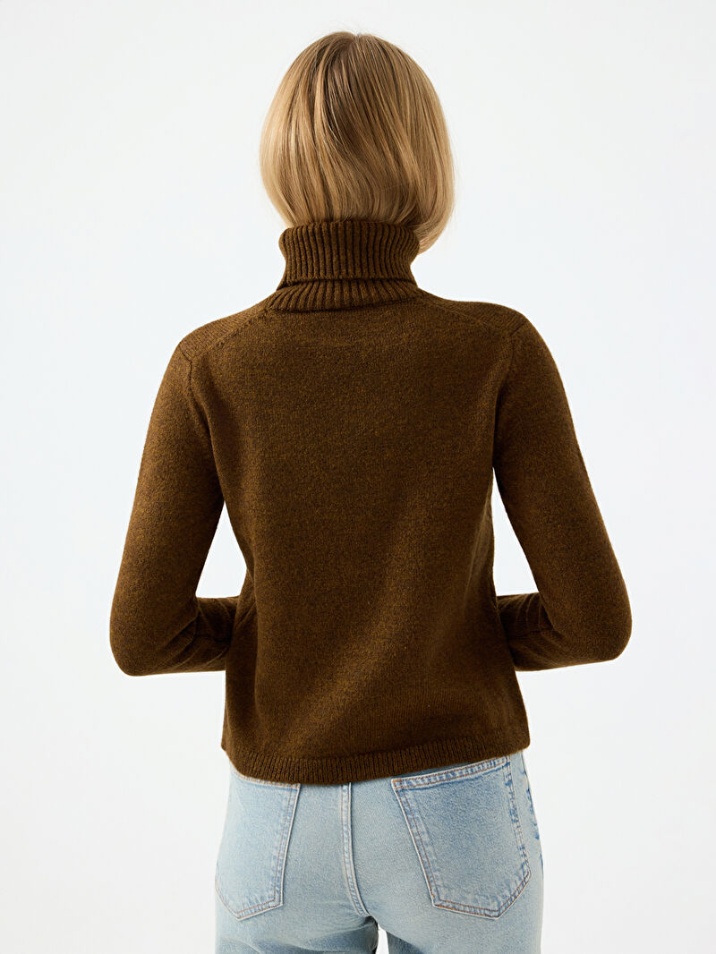 Regular Long Crop Kadın Kazak