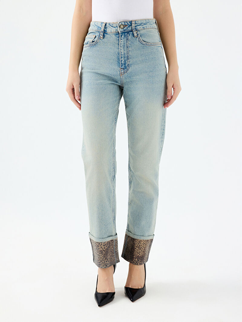 Comfort Straight Regular Fit Kadın Pantolon