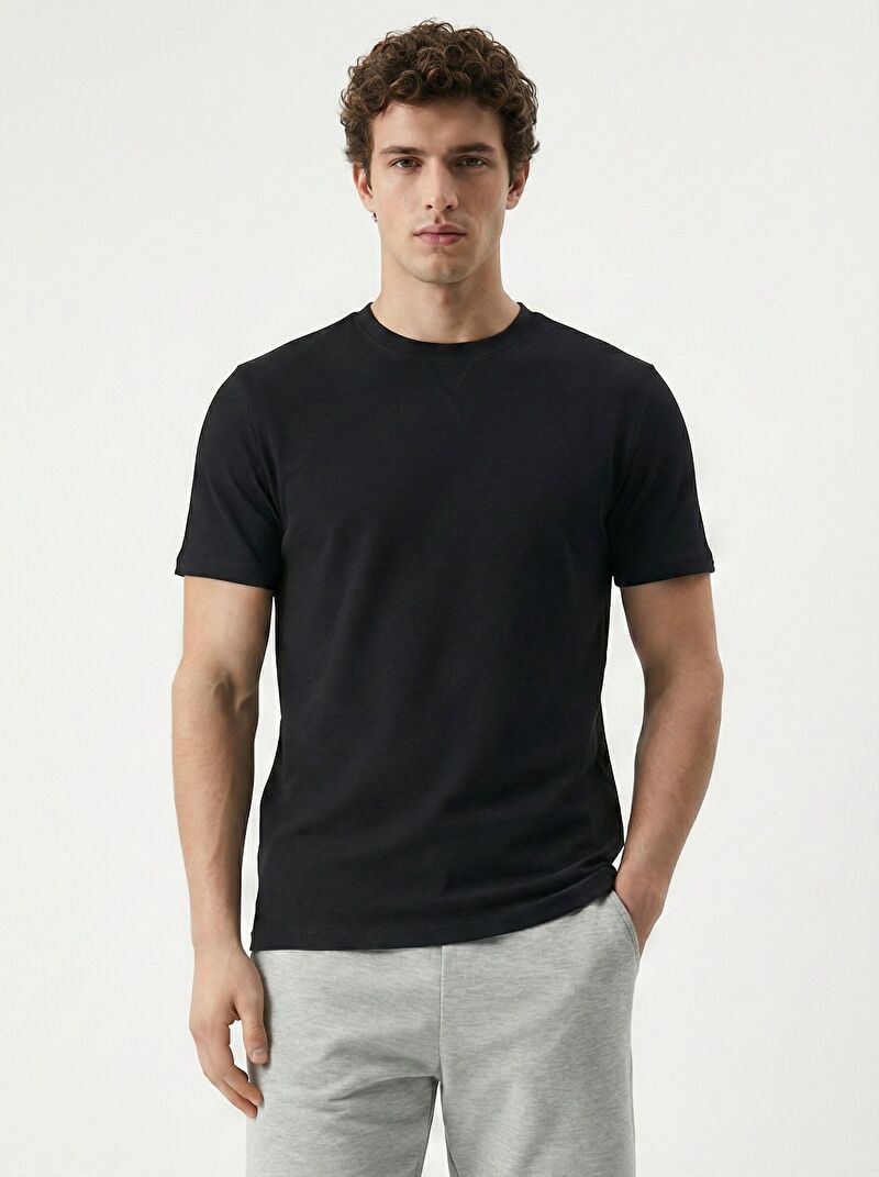 Regular Fit Erkek Tshirt K.kol
