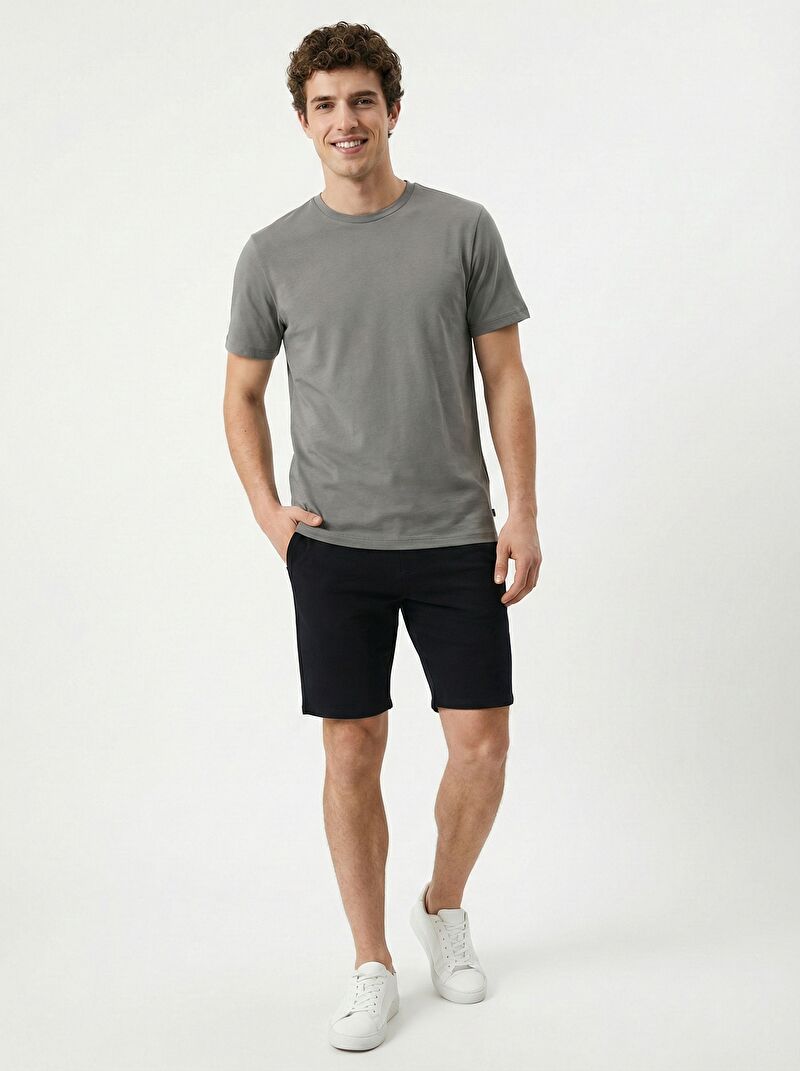 Regular Fit Erkek Tshirt K.kol