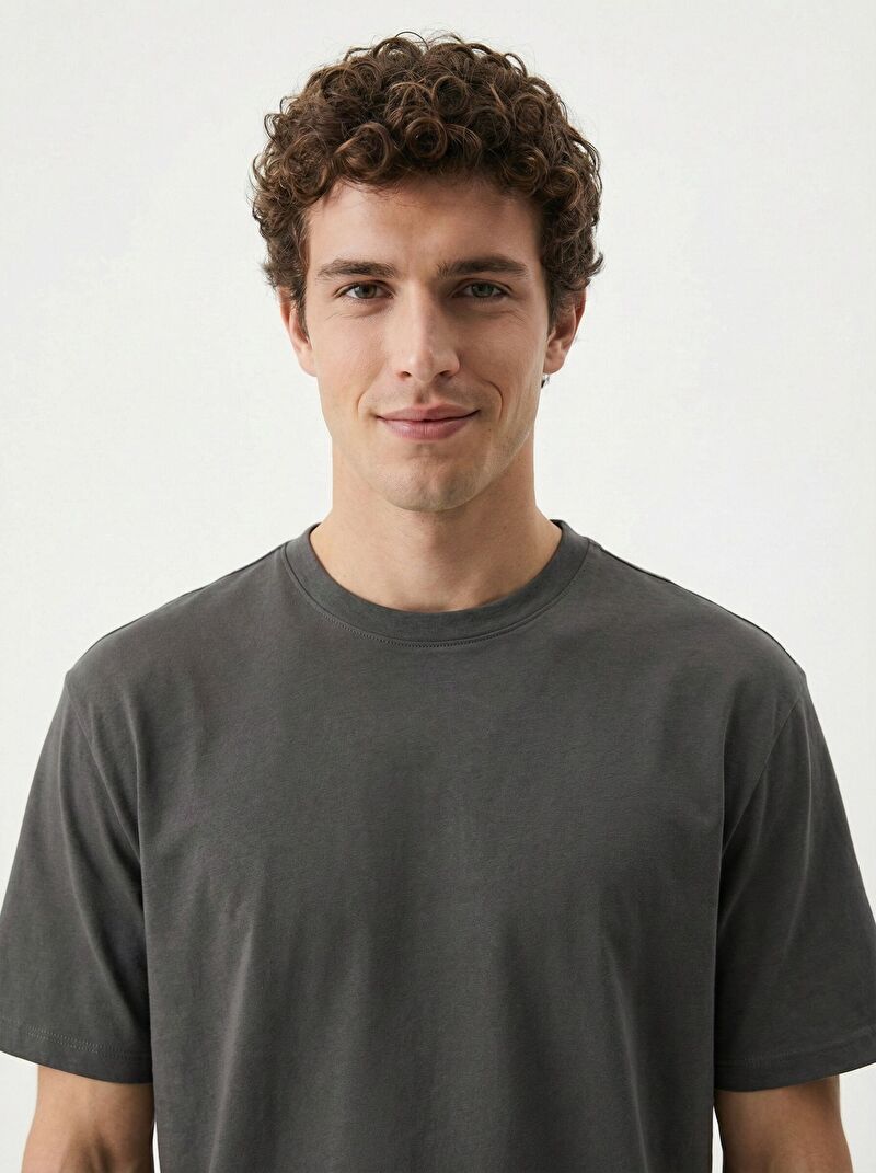 Loose Fit Erkek Tshirt K.kol