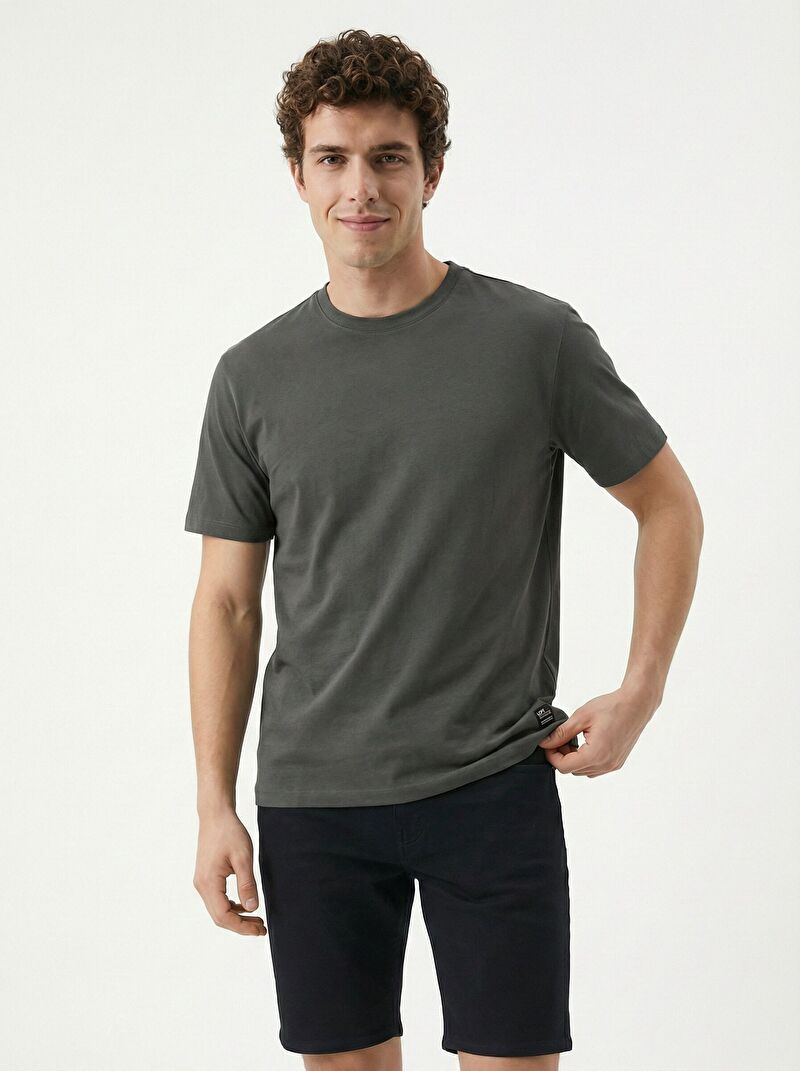 Loose Fit Erkek Tshirt K.kol