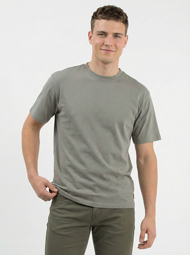 Loose Fit Erkek Tshirt K.kol