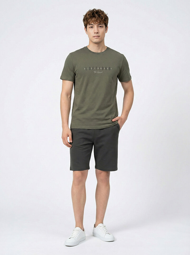 Regular Fit Erkek Tshirt K.kol