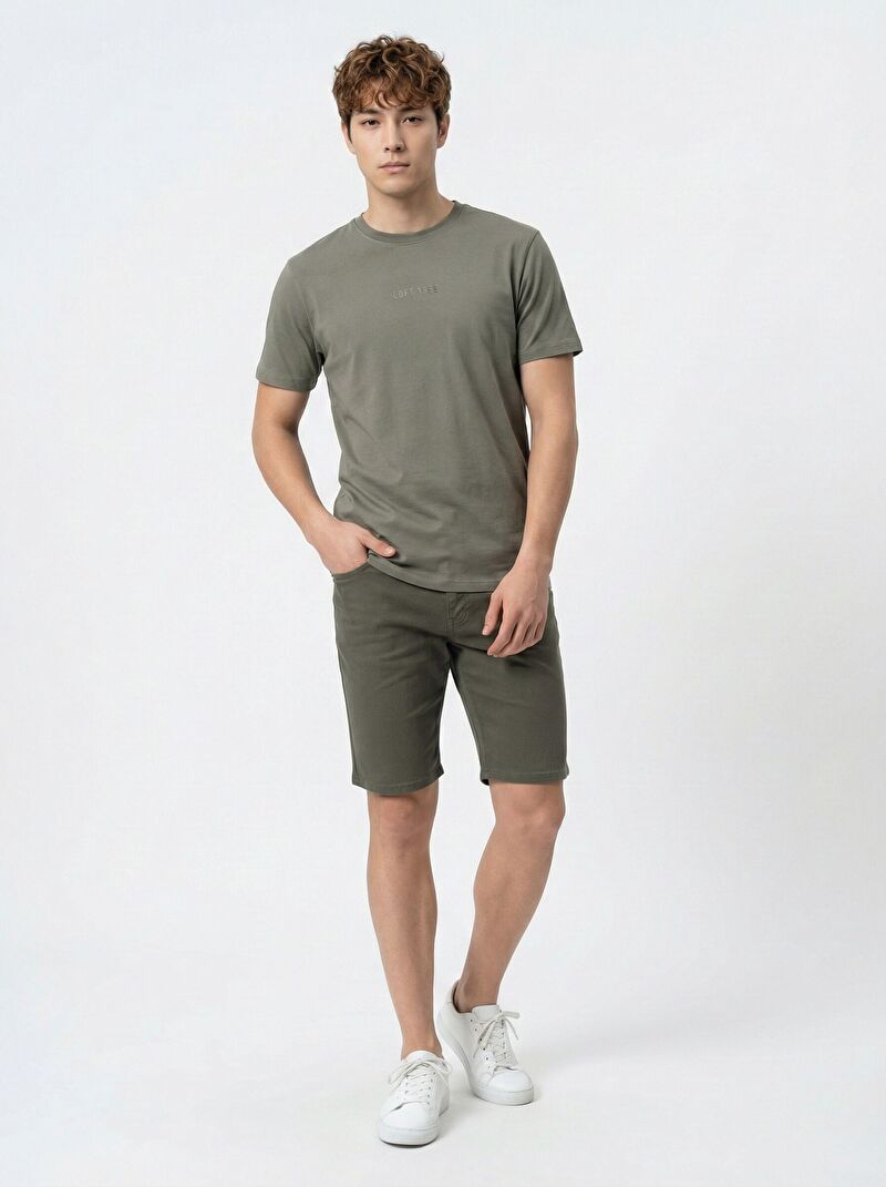 Regular Fit Erkek Tshirt K.kol