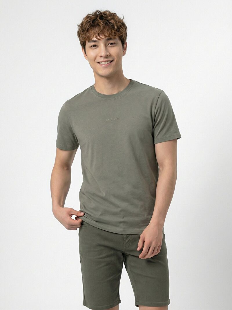 Regular Fit Erkek Tshirt K.kol