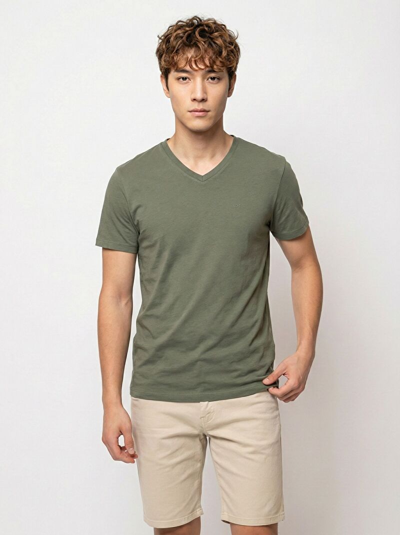 Regular Fit Erkek Tshirt K.kol