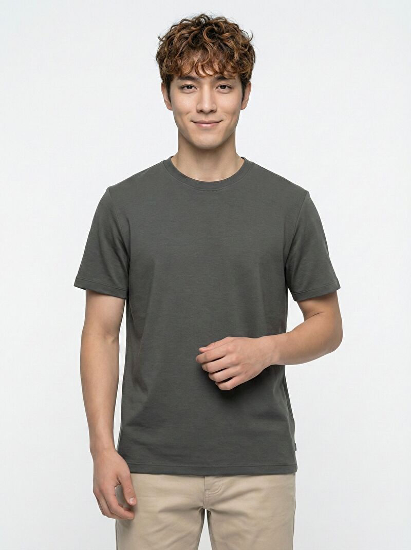 Regular Fit Erkek Tshirt K.kol