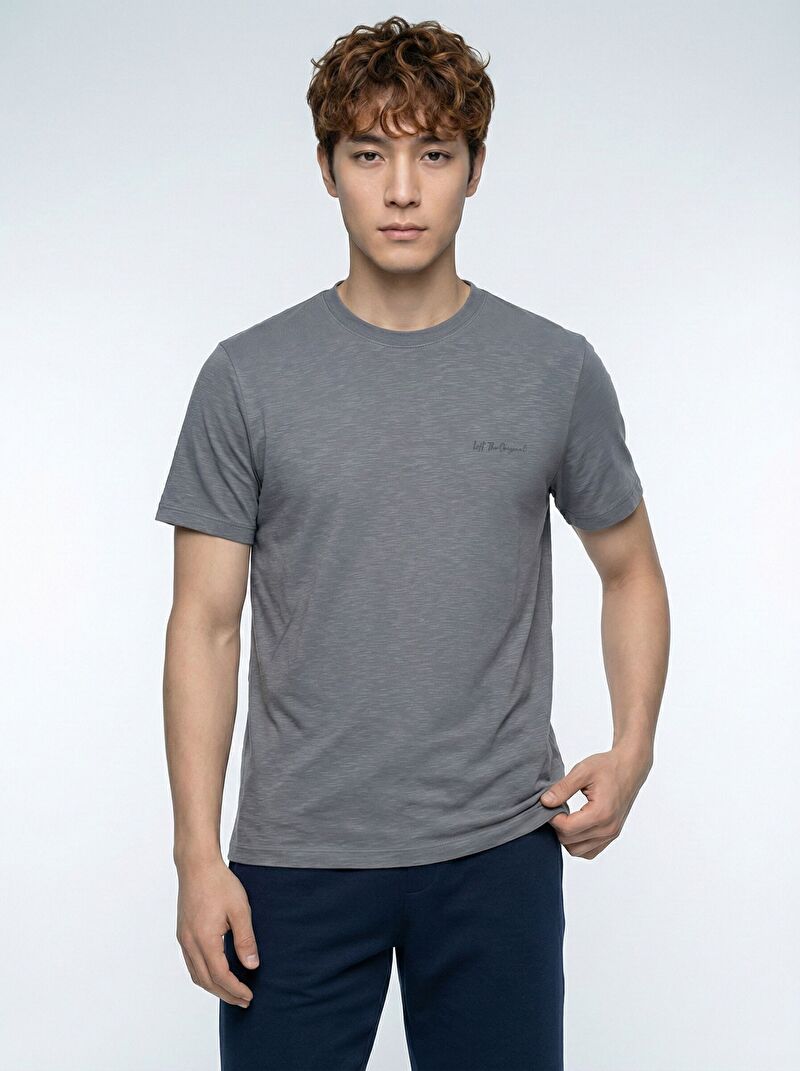Regular Fit Erkek Tshirt K.kol