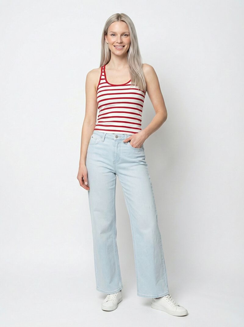 Slim Fit Kadın Atlet