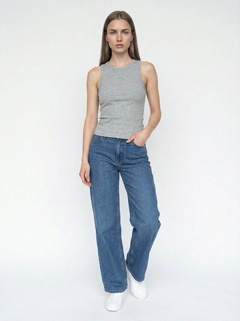 Slim Fit Kadın Bluz K.kol