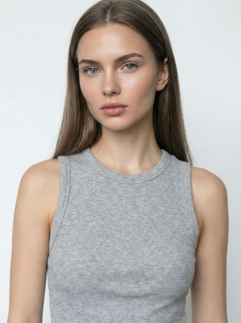 Slim Fit Kadın Bluz K.kol