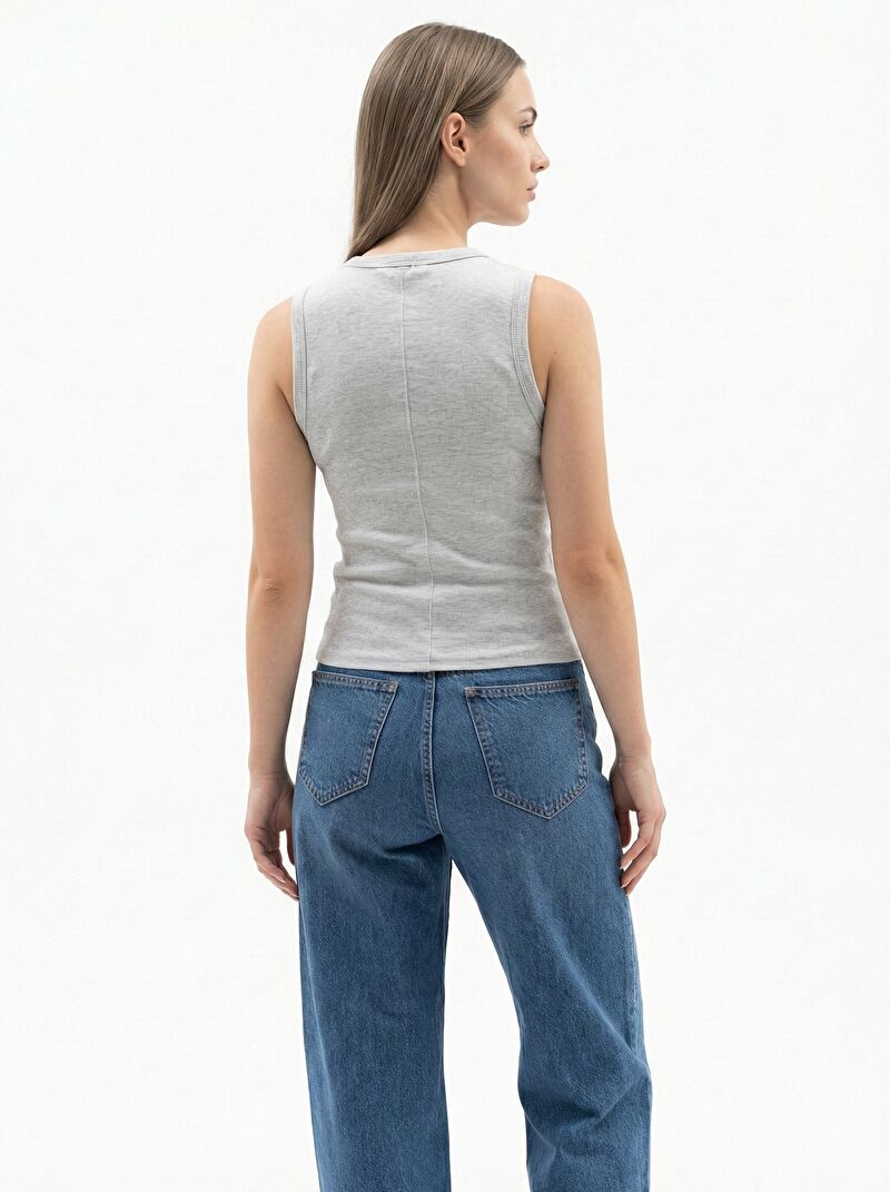 Slim Fit Kadın Bluz K.kol