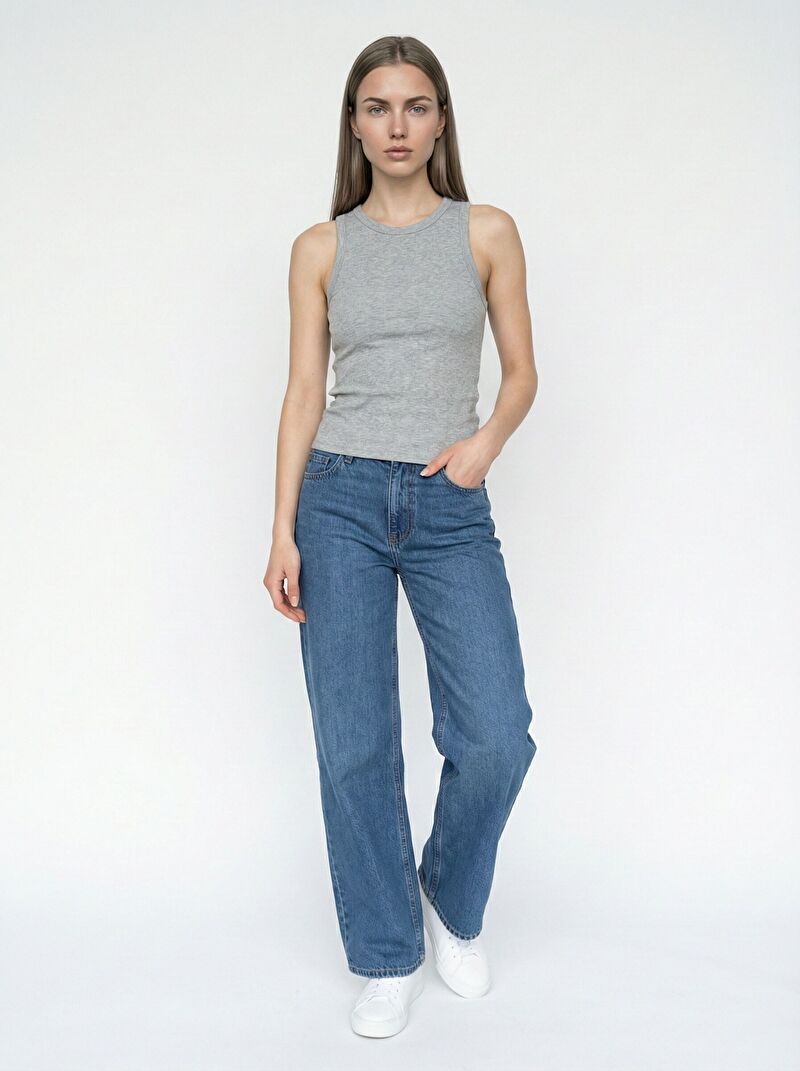 Slim Fit Kadın Bluz K.kol