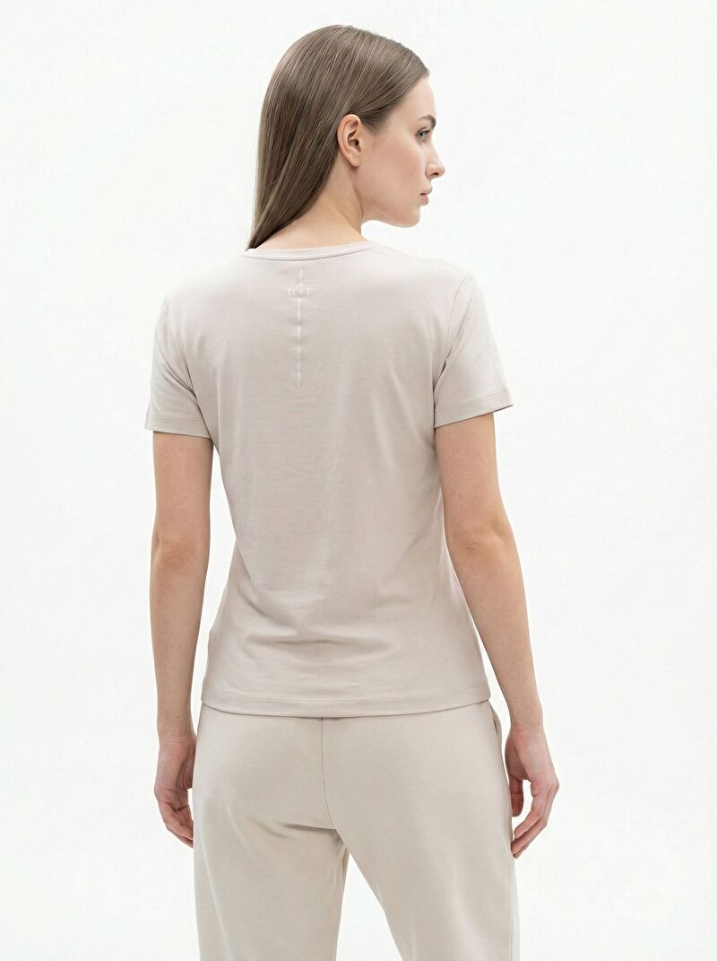 Slim Fit Kadın Tshirt K.kol