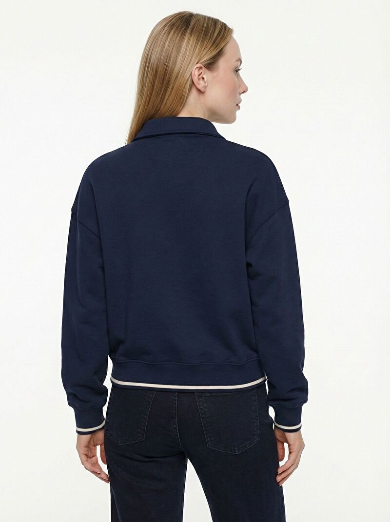 Oversize Fit Kadın Sweatshirt