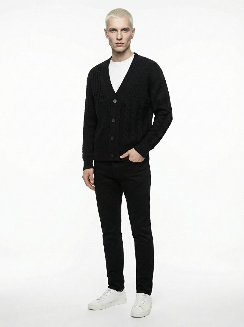 Loose Fit Erkek Hırka