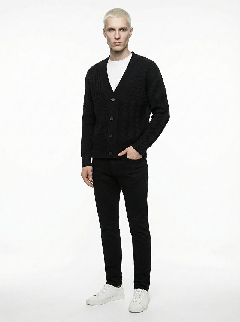 Loose Fit Erkek Hırka