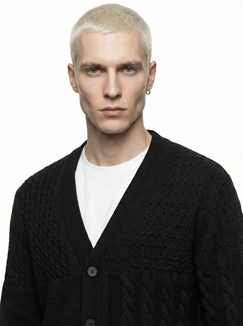 Loose Fit Erkek Hırka