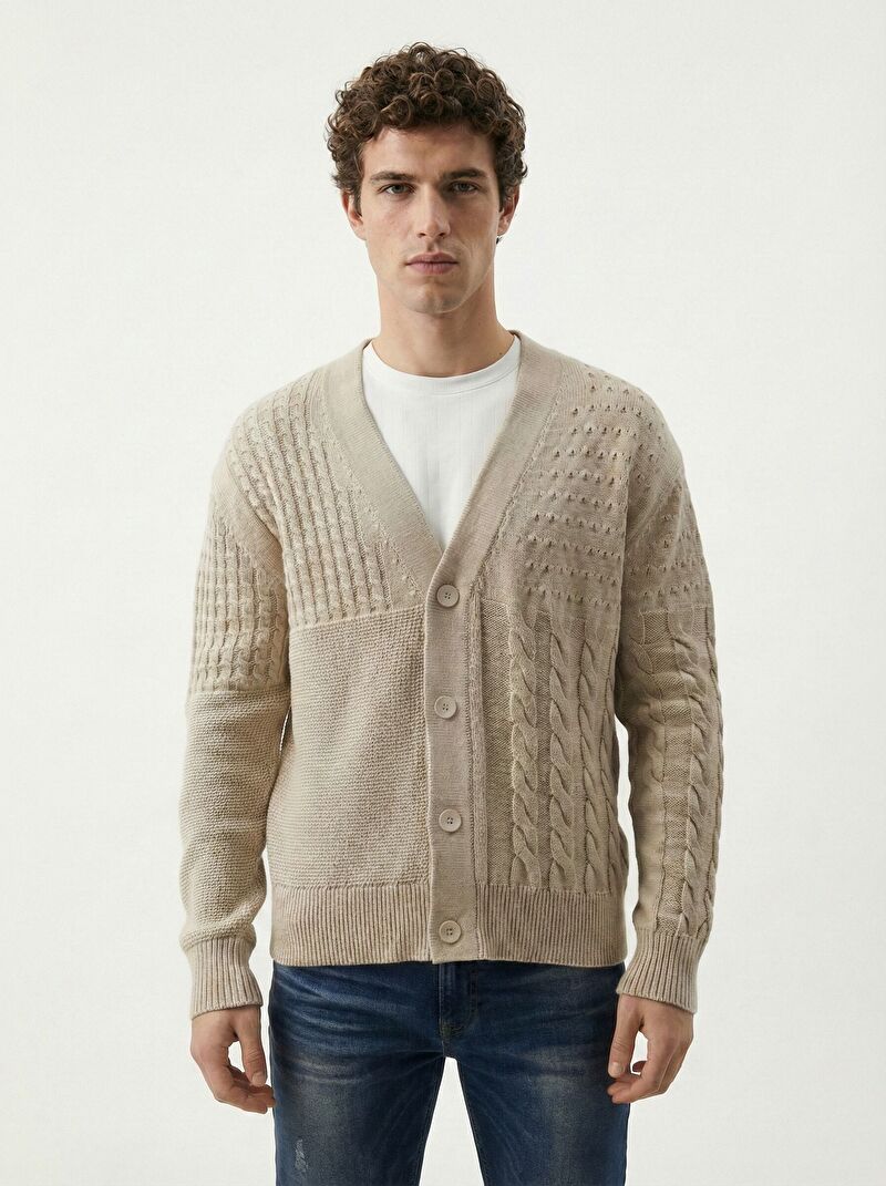 Loose Fit Erkek Hırka