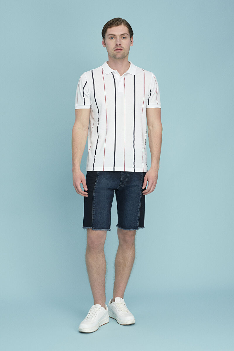 Slim Fit Erkek Şort