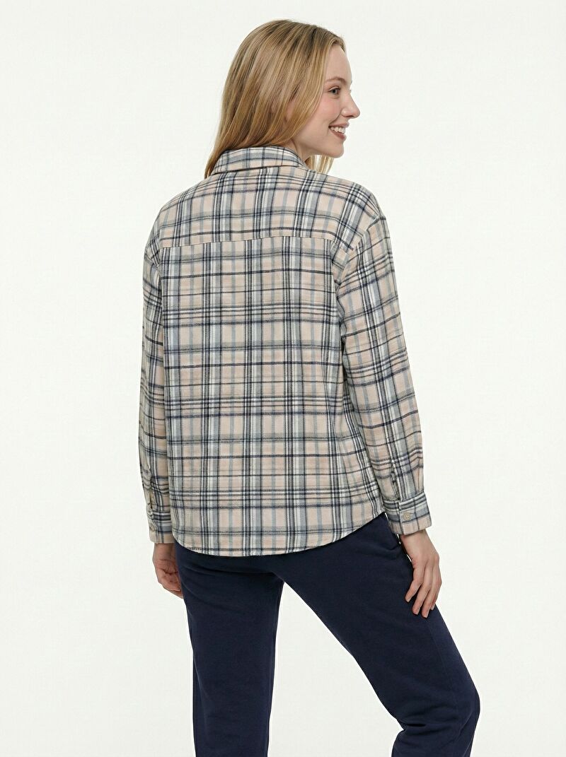 Loose Fit Kadın Gömlek U.kol