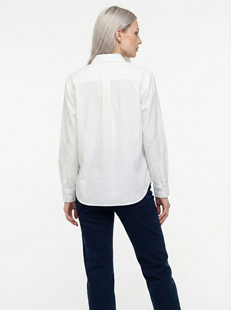 Loose Fit Kadın Gömlek U.kol