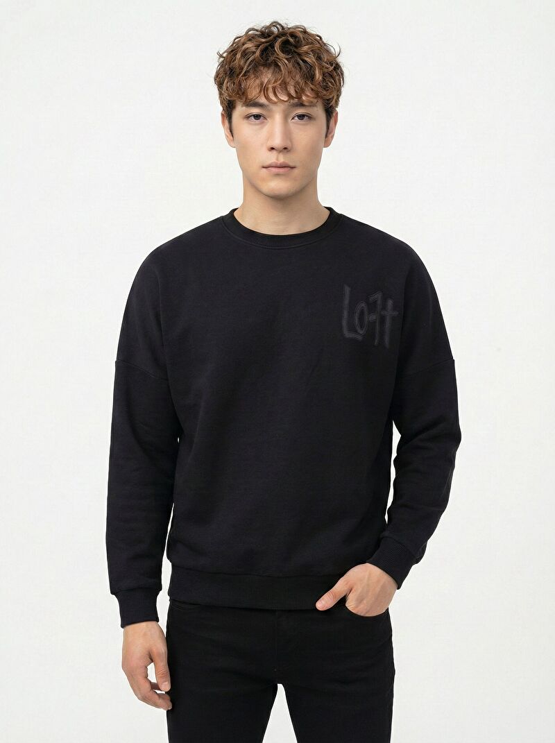 Oversize Erkek Sweatshirt