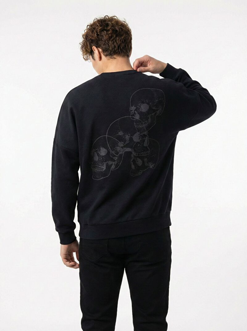 Oversize Erkek Sweatshirt
