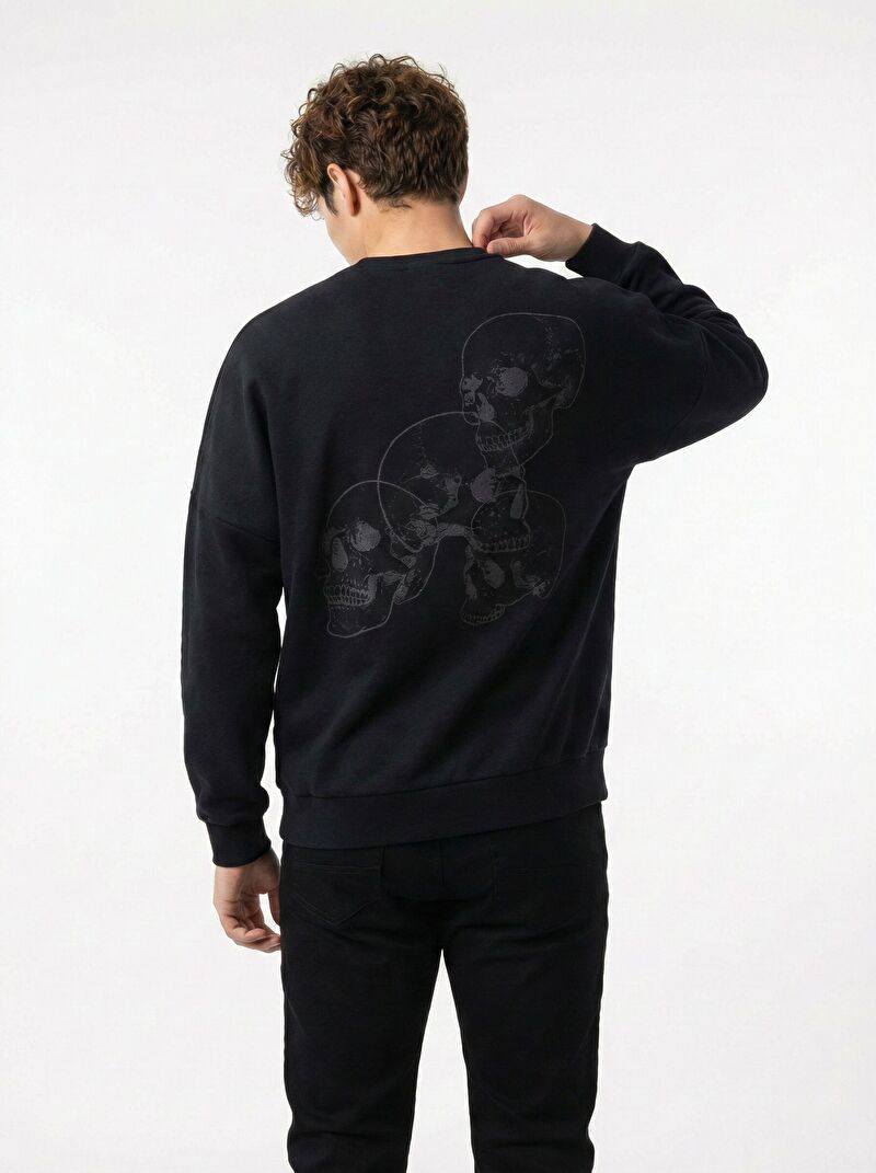 Oversize Erkek Sweatshirt