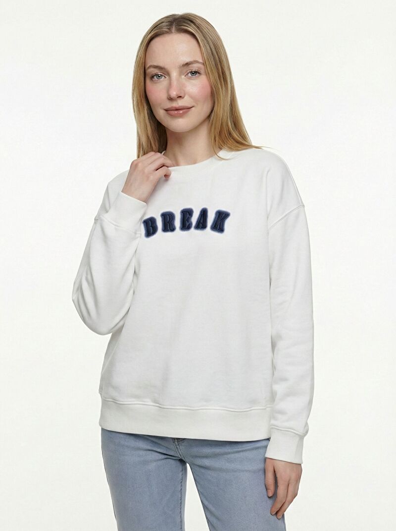 Oversize Kadın Sweatshirt