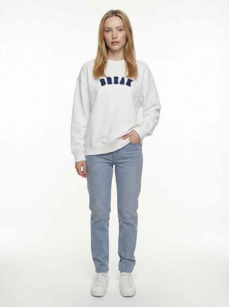 Oversize Kadın Sweatshirt
