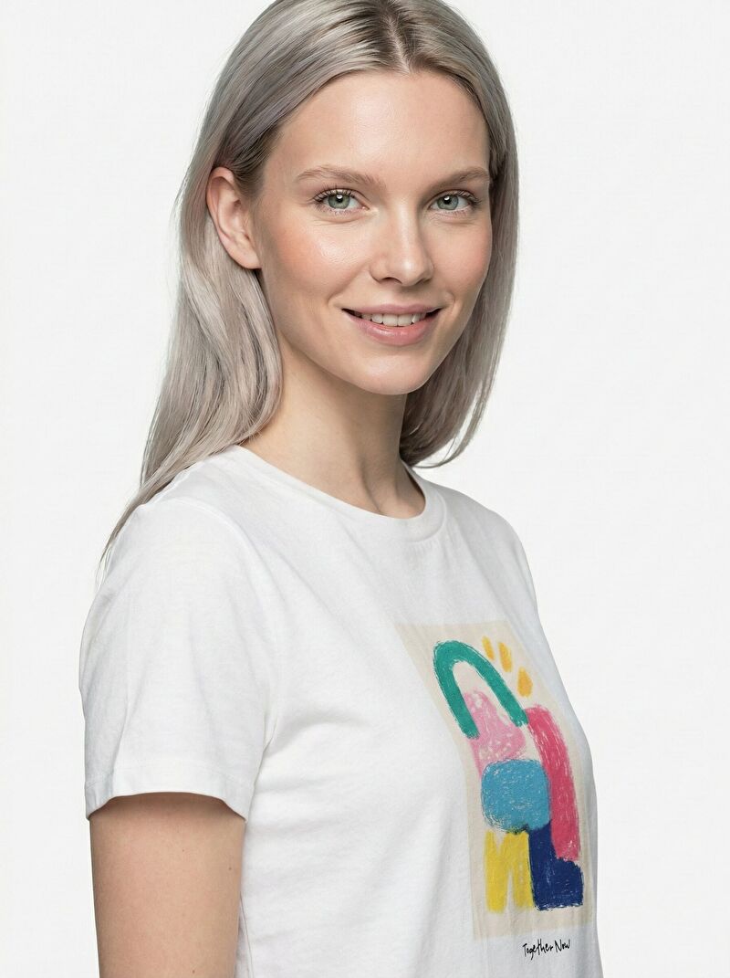 Loose Fit Kadın Tshirt K.kol