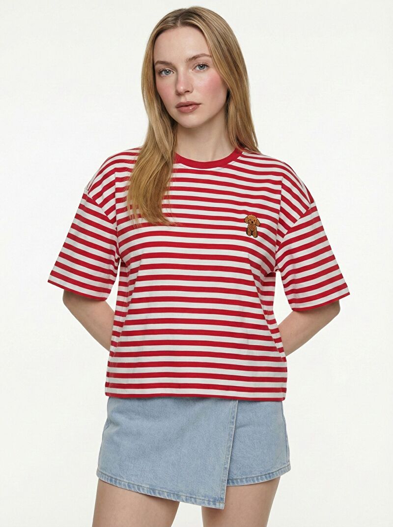 Loose Fit Kadın Tshirt K.kol