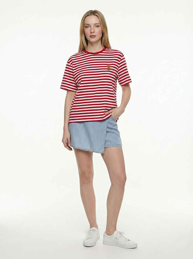 Loose Fit Kadın Tshirt K.kol