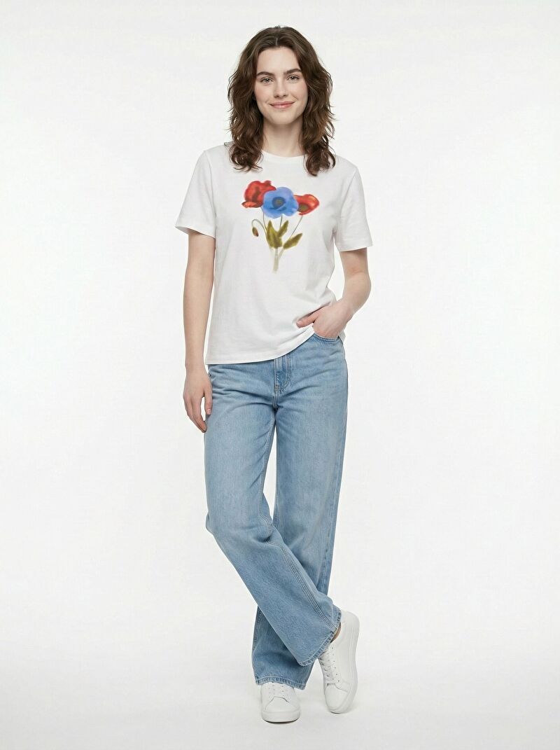 Regular Fit Kadın Tshirt K.kol