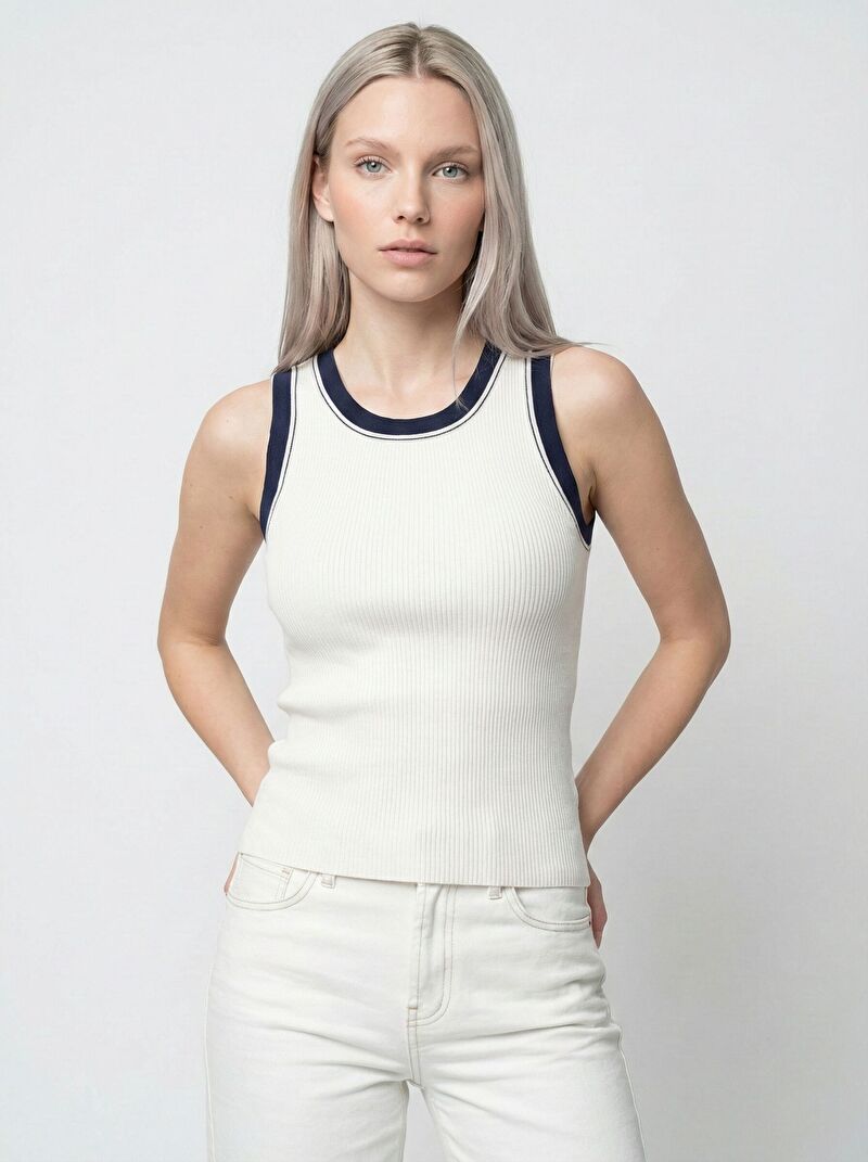 Slim Fit Kadın Atlet