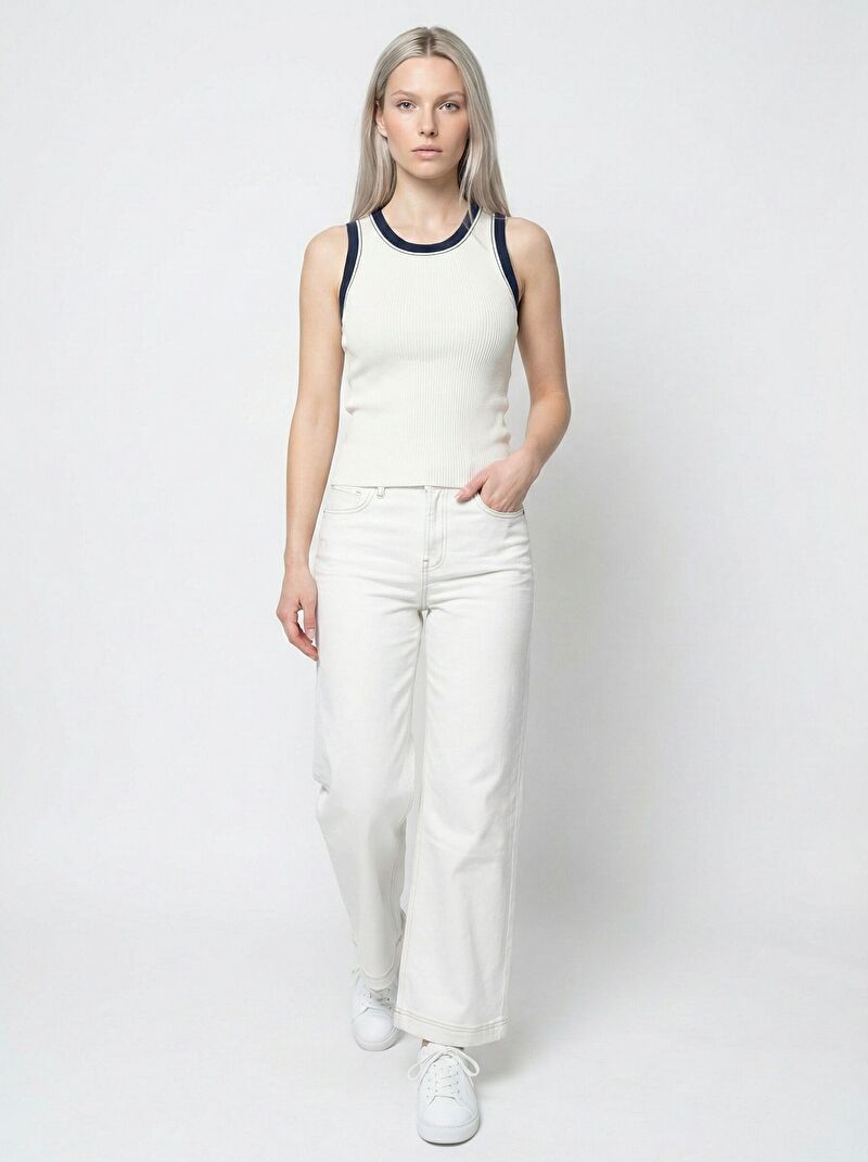 Slim Fit Kadın Atlet