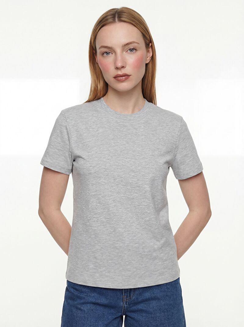 Boxy Fit Kadın Tshirt K.kol