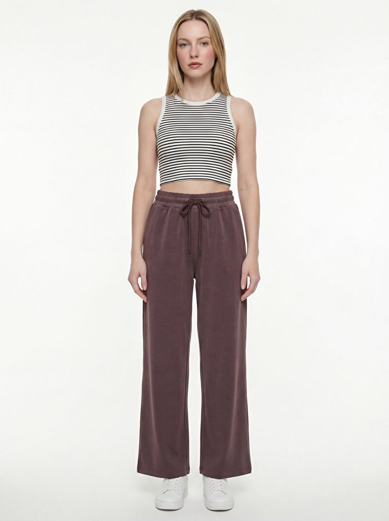 Straight Fit Kadın Eşofman Altı