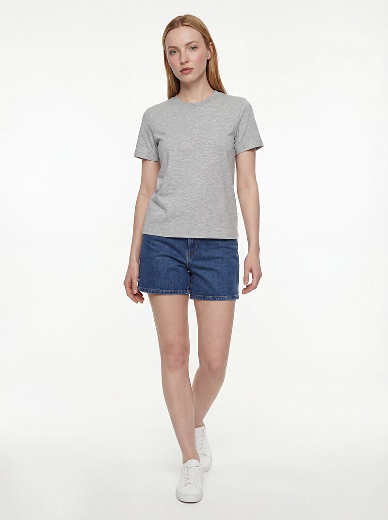 Boxy Fit Kadın Tshirt K.kol