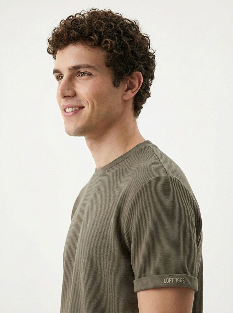 Regular Fit Erkek Tshirt K.kol