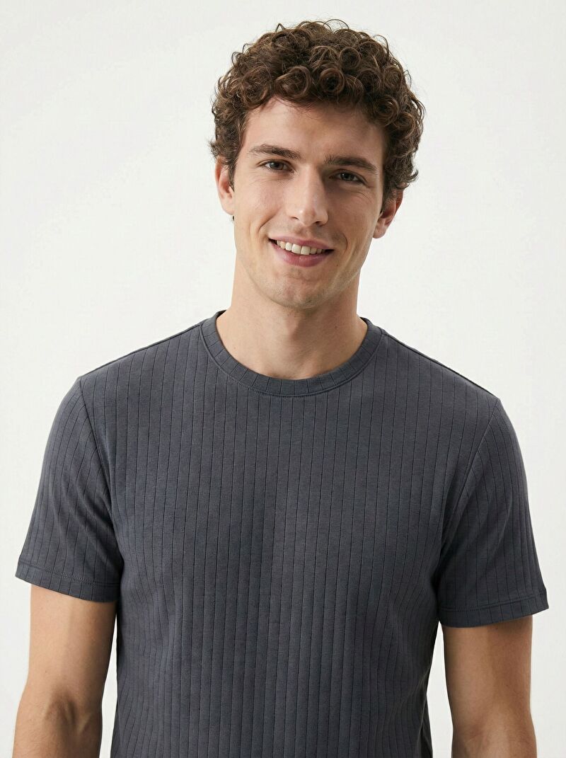 Regular Fit Erkek Tshirt K.kol