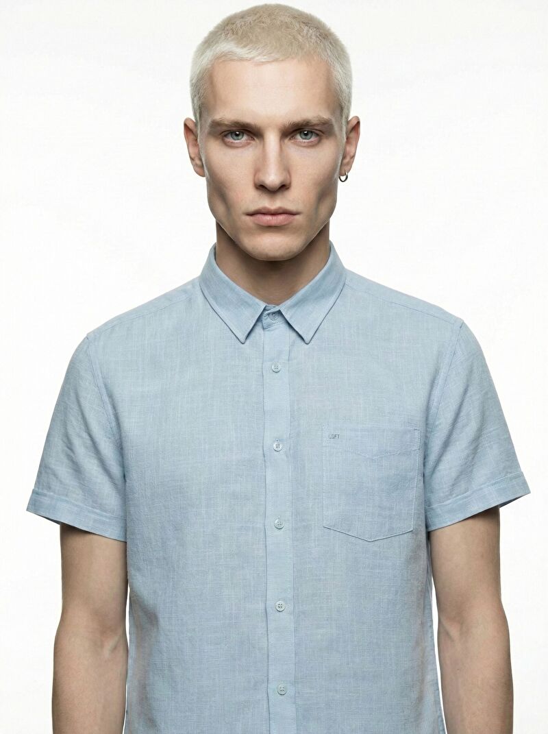 Regular Fit Erkek Gömlek K.kol