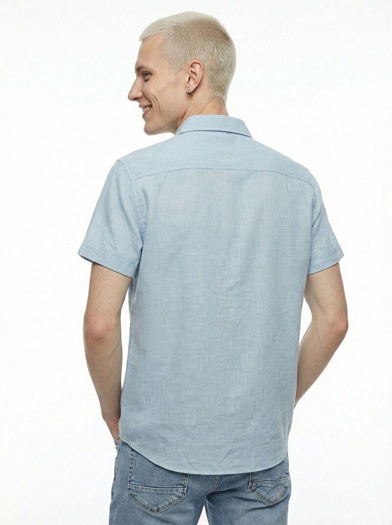 Regular Fit Erkek Gömlek K.kol