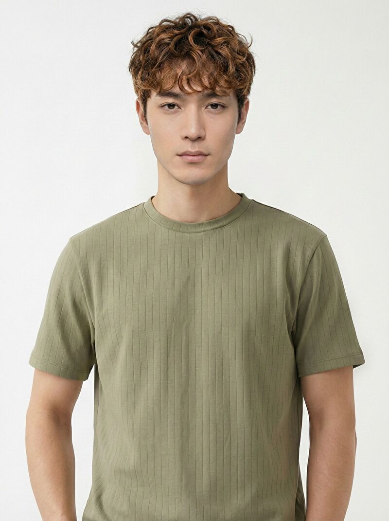 Regular Fit Erkek Tshirt K.kol