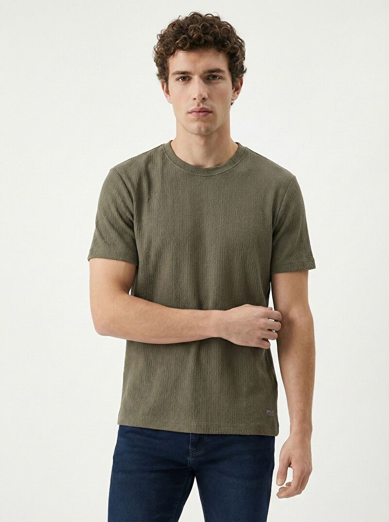 Regular Fit Erkek Tshirt K.kol