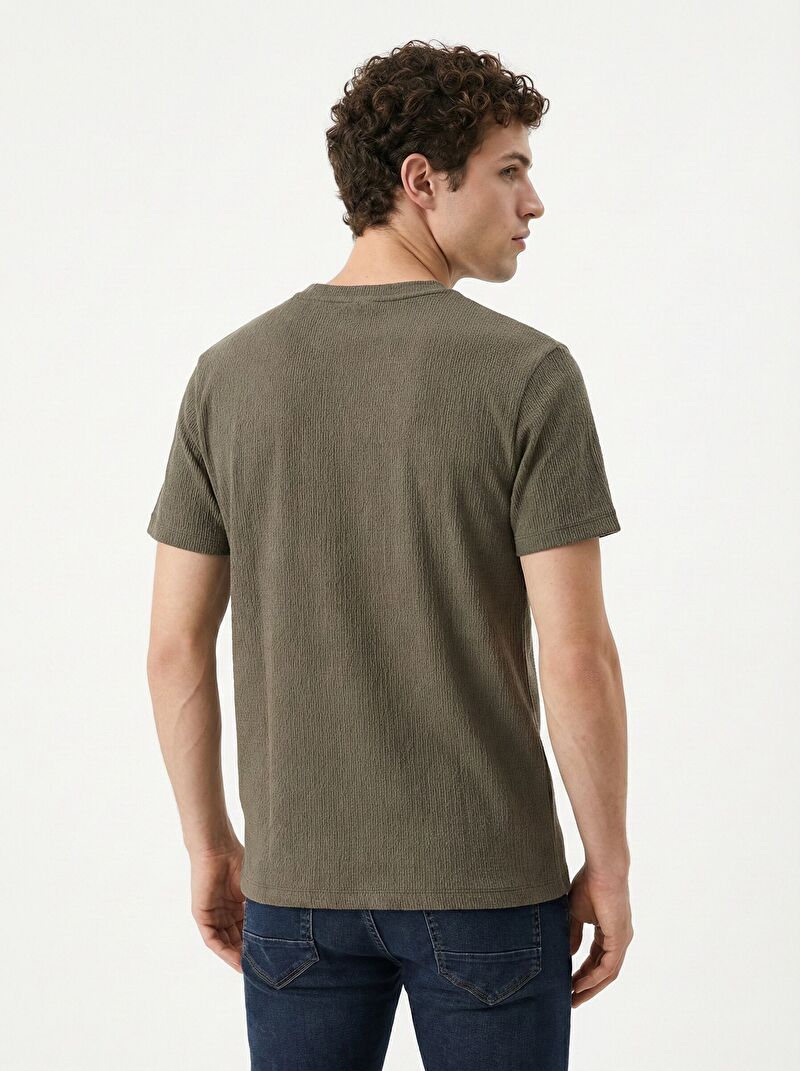 Regular Fit Erkek Tshirt K.kol