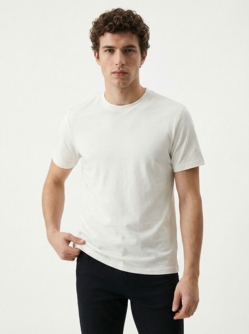 Regular Fit Erkek Tshirt K.kol