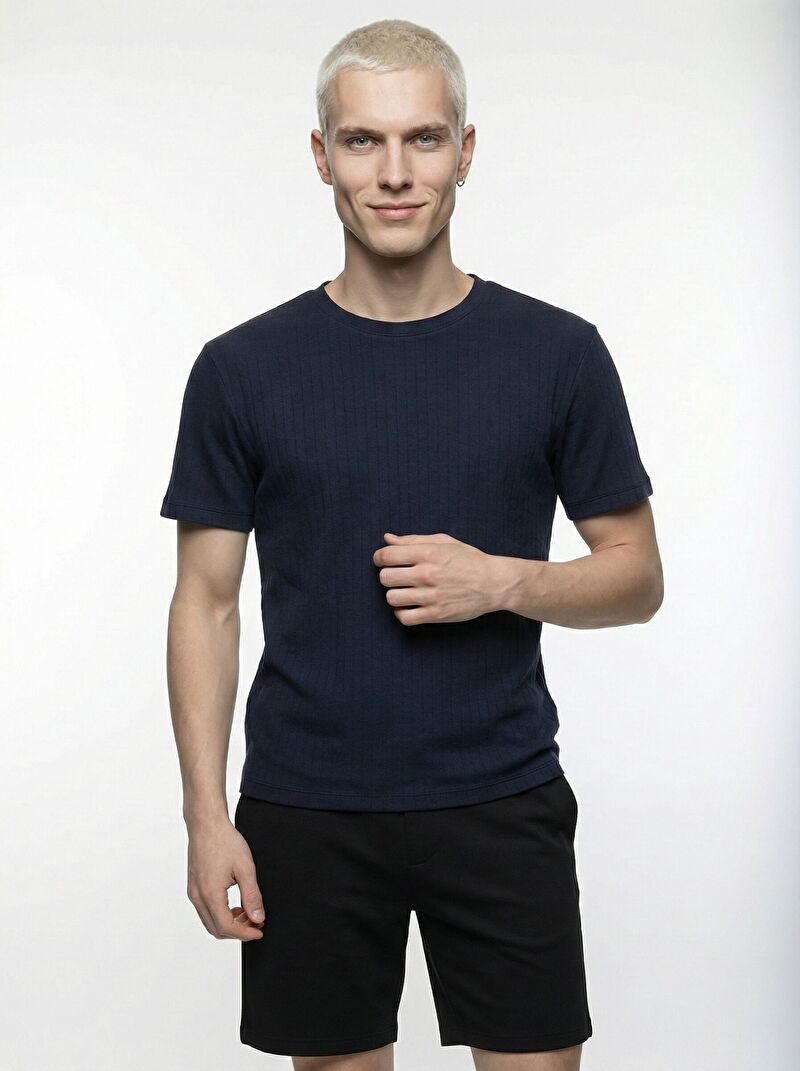 Regular Fit Erkek Tshirt K.kol